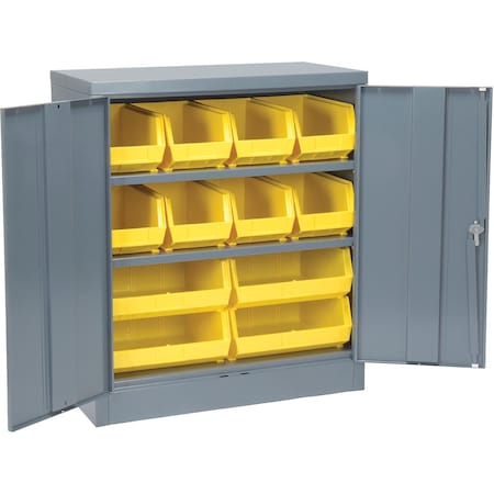 Global Industrial Locking Storage Cabinet, 36 in W, 42 in H, 18 D 500135